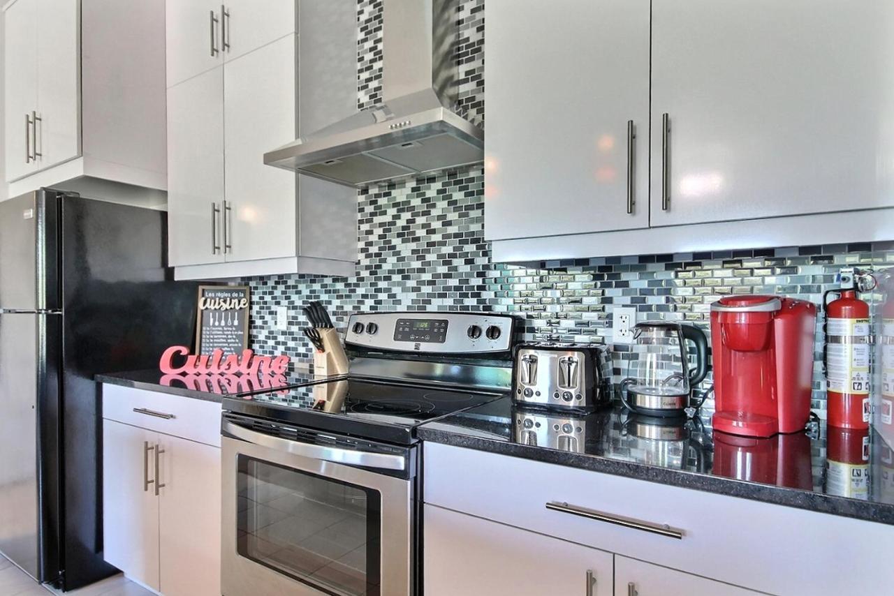 Good Vibes Only -Modern And Spacious 2 Bedroom Condo 4 Beds Free Parking, Gym Quebeque Exterior foto