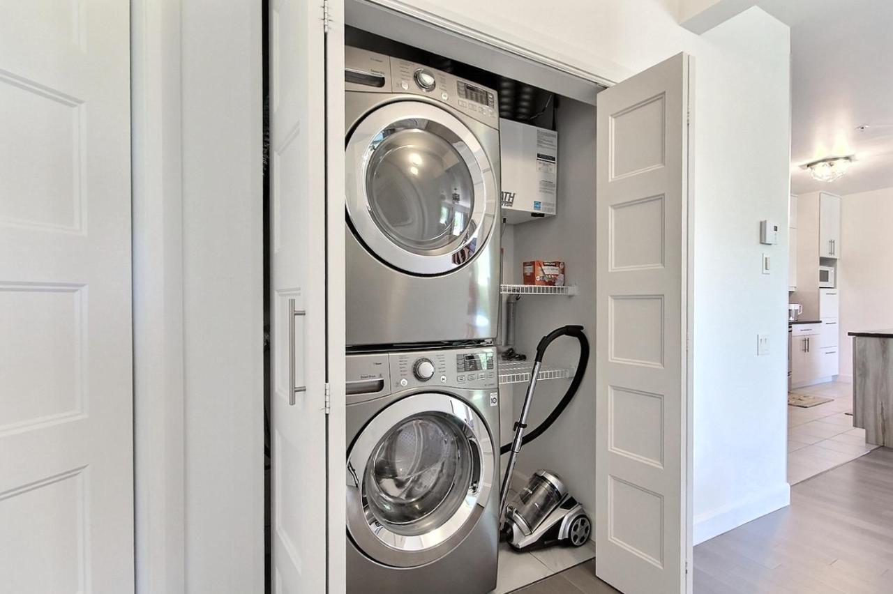 Good Vibes Only -Modern And Spacious 2 Bedroom Condo 4 Beds Free Parking, Gym Quebeque Exterior foto