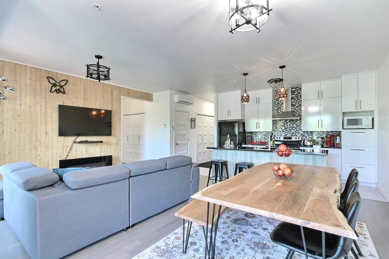 Good Vibes Only -Modern And Spacious 2 Bedroom Condo 4 Beds Free Parking, Gym Quebeque Exterior foto